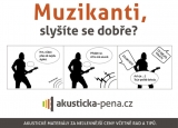 Fámy o obyčejném molitanu a akustické pěně